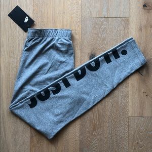 Nike "Just Do It" work out/yoga pants